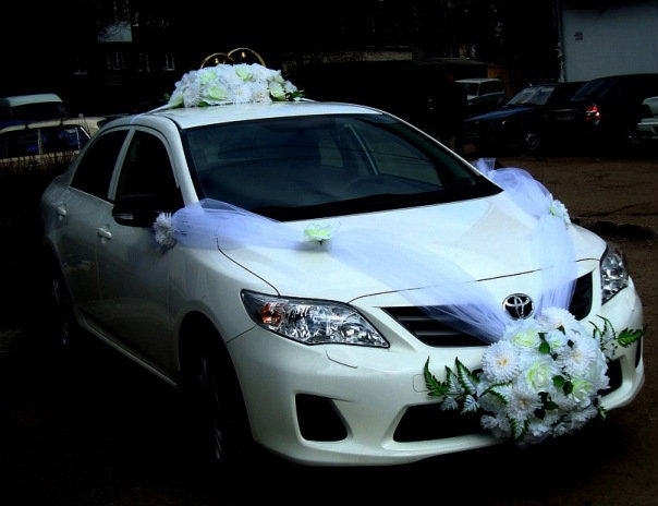Предложение: Прокат свадебных украшений на автомобиль