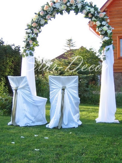 Предложение: Чехлы на стулья прокат,свадебная арка ар