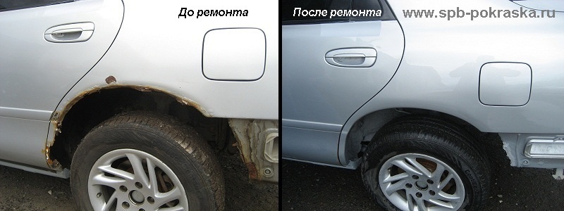 Предложение: Ремонт колесных арок авто в СПб