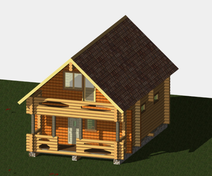 Предложение: Проекты деревянных домов, бань