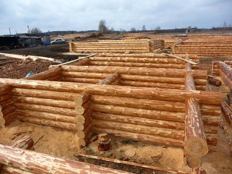 Предложение: Изготовление срубов деревянных домов и с