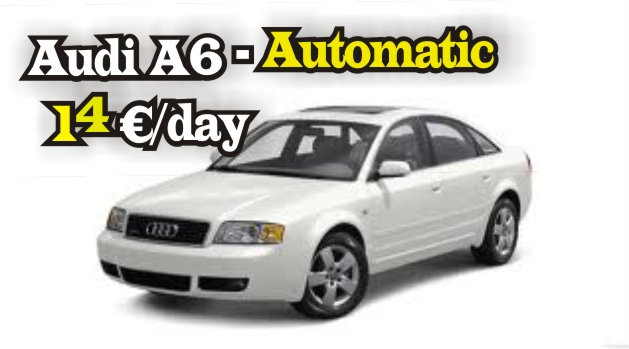 Предложение: аренда авто  Audi A6 Automatic