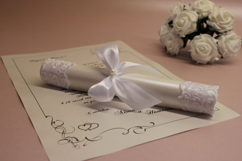 Предложение: Свадебные пригласительные в Туле на зака