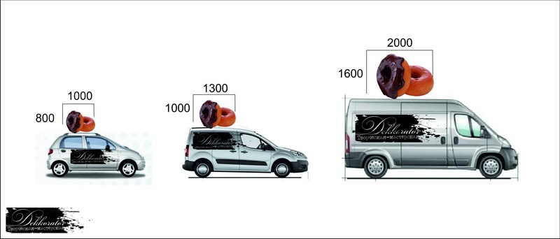 Предложение: Объемная реклама на авто,3D фигуры