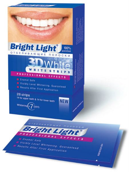 Предложение: Отбеливающие полоски для зубов «Bright L