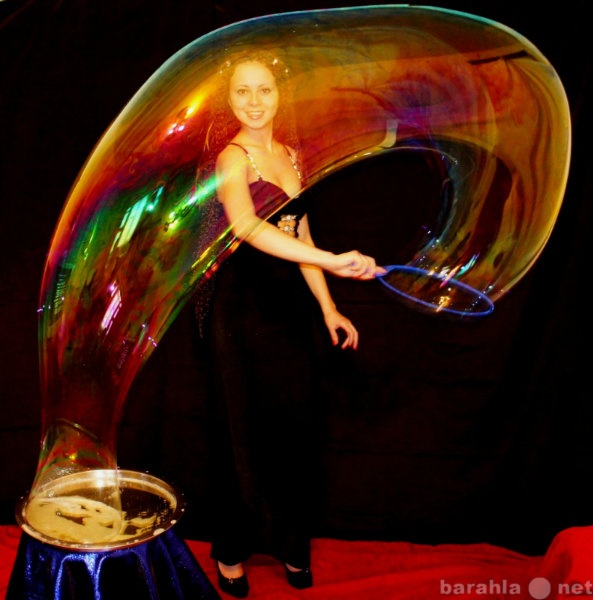 Предложение: Шоу мыльных пузырей Яркий мир