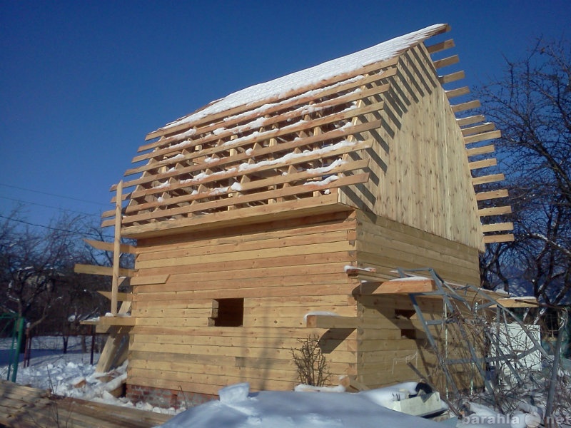 Предложение: Построим деревянный дом, баню