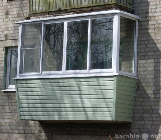 Предложение: Остекление балкона эконом вариант