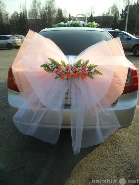 Предложение: Прокат свадебных украшений на машину