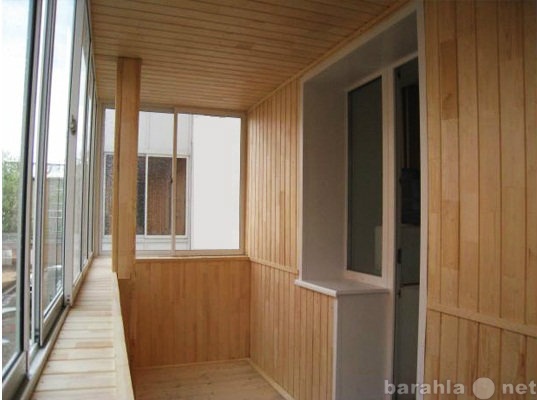 Предложение: отделка балконов и лоджий