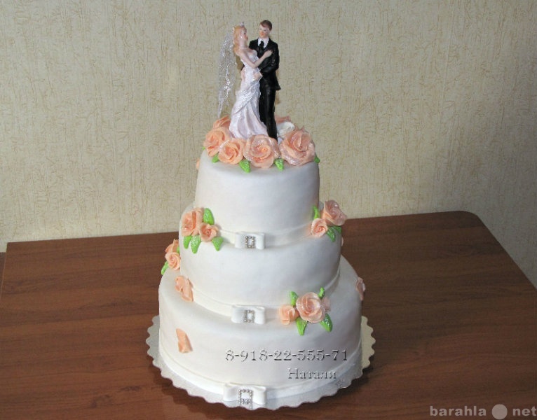 Предложение: Эксклюзивный Свадебный торт в Краснодаре