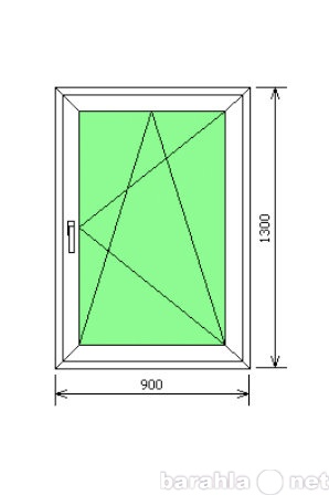 Предложение: Окно одностворчатое forwin