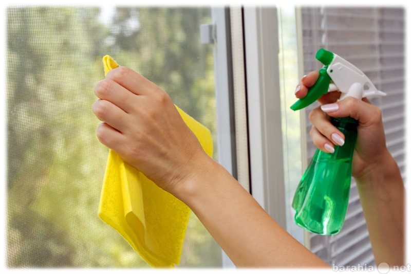 Предложение: Уборка квартир, помещений, мытьё окон