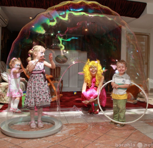 Предложение: Обучение Шоу гигантских мыльных пузырей