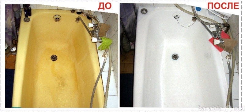 Предложение: Обновляю ванны методом «жидкий стакрил».