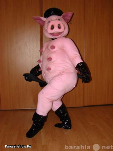 Sexy pig costume - 🧡 Надувной костюм "розовая Свинка"; платье дл...