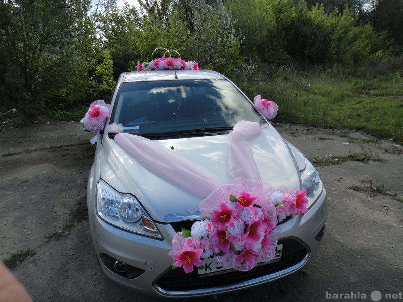 Предложение: Аренда свадебных украшений на машину