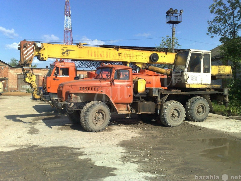 Предложение: Автокраны Автовышки в  Чехове.