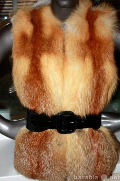 Предложение: Пошив жилета из меха лисы