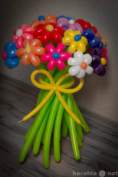 Предложение: цветы из воздушных шаров, на заказ