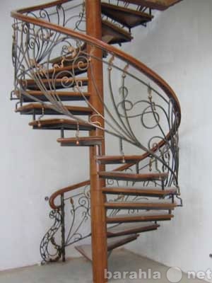 Предложение: Кованые винтовые лестницы