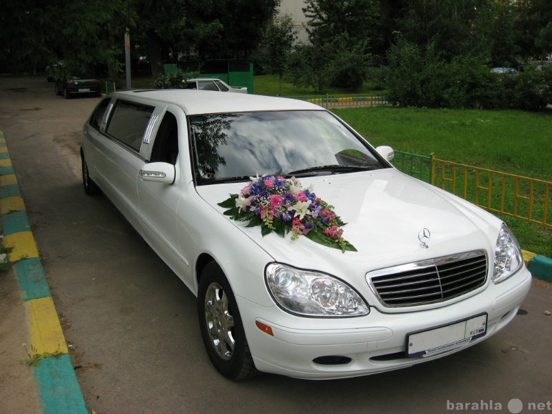 Предложение: Лимузин Мерседес s 600 на свадьбу