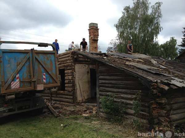 Предложение: Демонтаж деревянного дома в Казани.