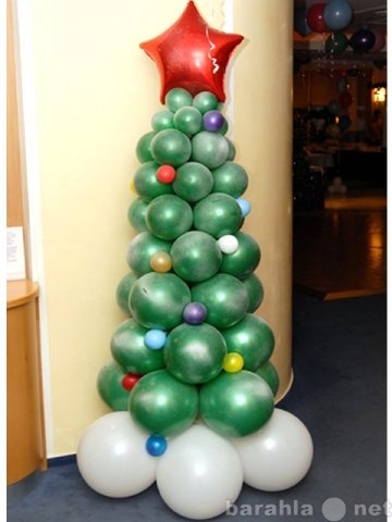 Предложение: Новогодняя елочка из воздушных шариков