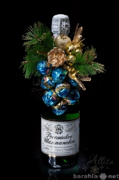 Предложение: Шампанское с новогодней гирляндой