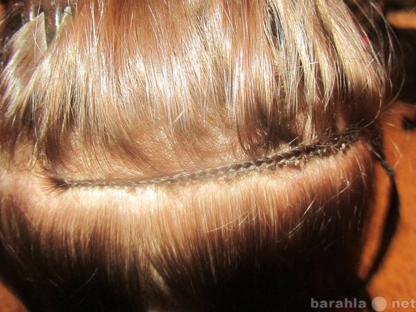 Предложение: Наращивание волос на трессе