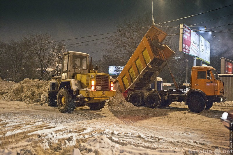 Предложение: Круглосуточно!!!! Уберем и вывезем снег