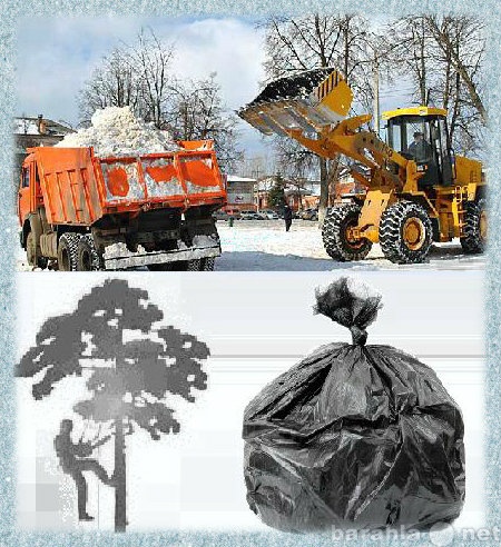 Предложение: Уборка и вывоз снега, мусора.