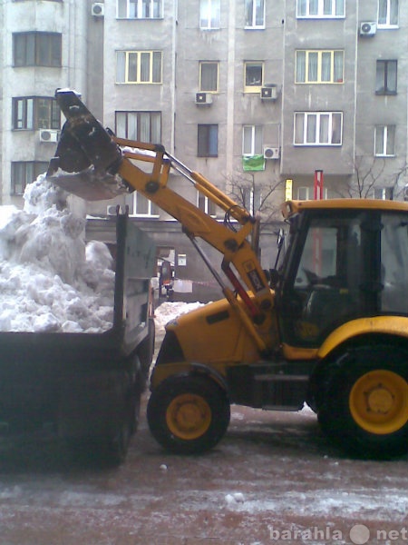 Предложение: Механизированная уборка снега. Погрузка.