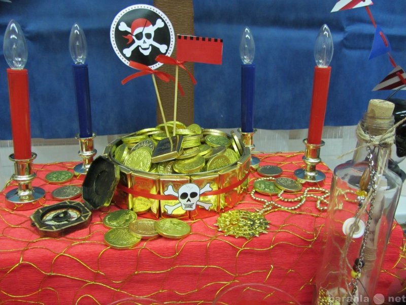 Предложение: пиратская вечеринка "под ключ"