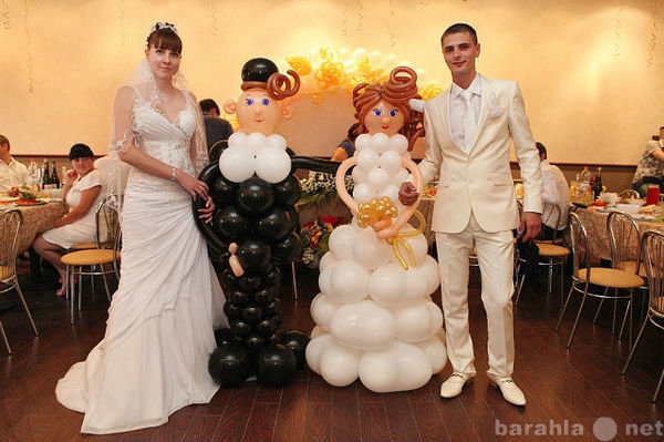 Предложение: Свадебное оформление воздушными шарами