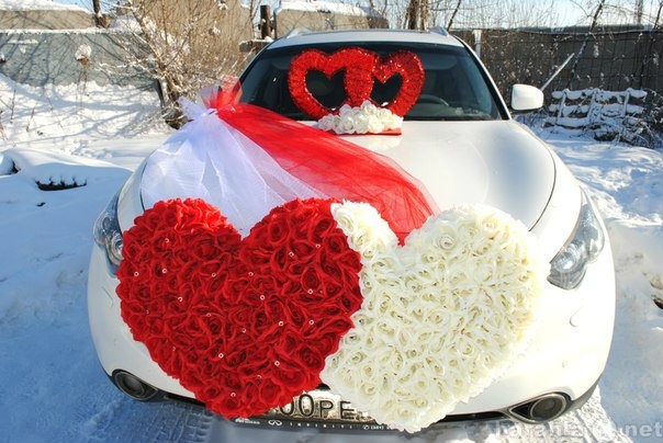 Предложение: Свадебные сердца на авто