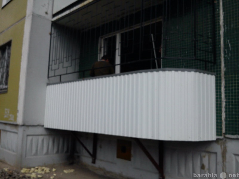 Предложение: Строительство балконов и лоджий на первы