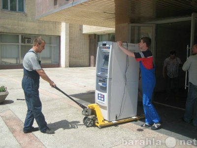 Предложение: Перевезем и установим банкомат, сейф