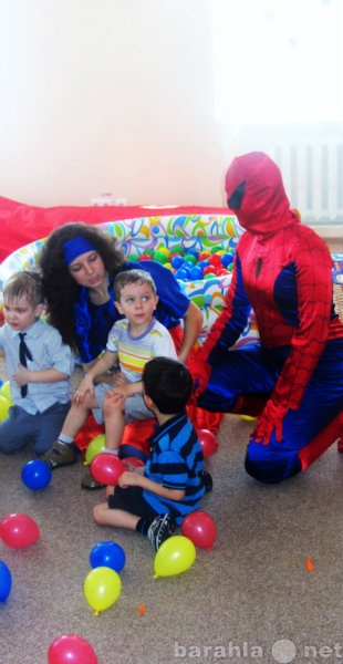 Предложение: Человек-паук и другие герои на праздник