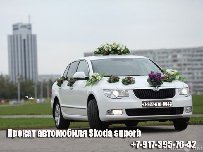 Предложение: Автомобиль на свадьбу  Шкода Суперб