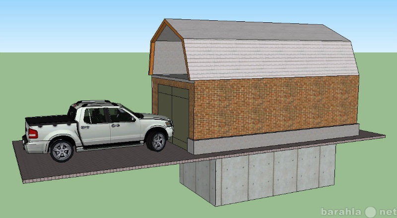 Предложение: Строим  гаражи, цеха