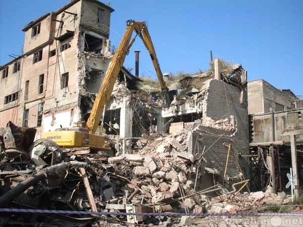 Предложение: Слом домов, построек, зданий от 700 руб