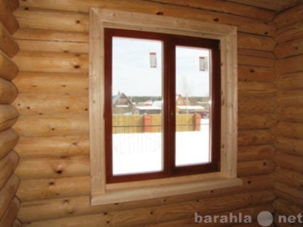 Предложение: Окна в деревянном доме