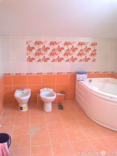 Предложение: Укладка плитки, ремонт ванной комнаты
