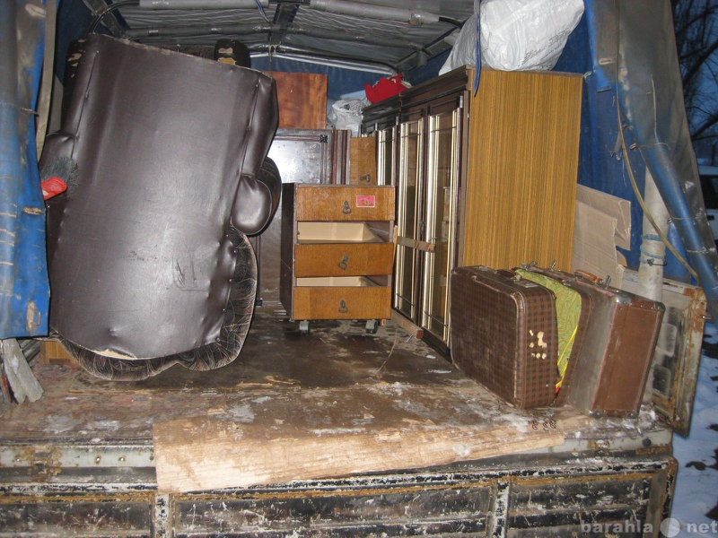 Предложение: вывоз старой мебели, услуги грузчиков