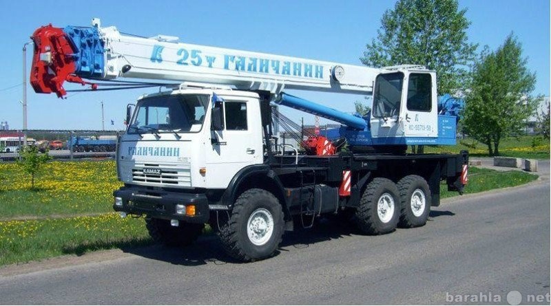 Предложение: Услуги автокрана Галичанин - 25 тонн 22