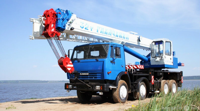 Предложение: Услуги автокрана Галичанин - 32 тонны