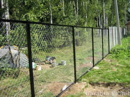 Предложение: Забор из сетки рабица