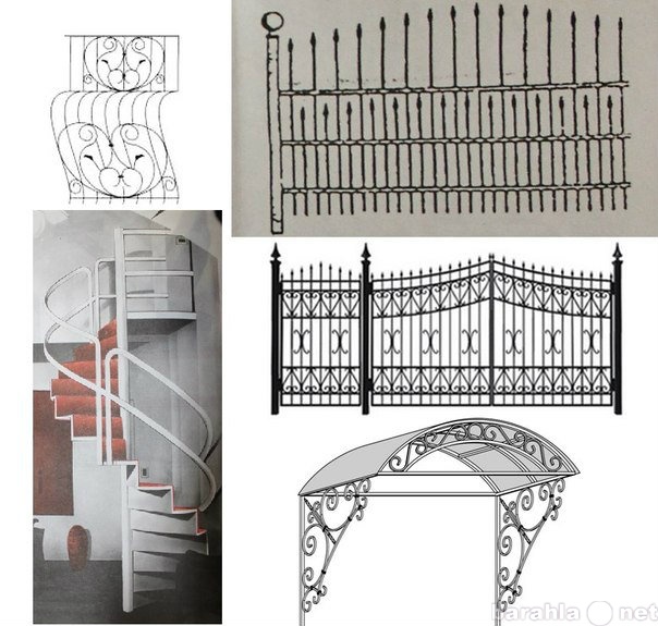 Предложение: Ворота, заборы, беседки, лестницы, решет
