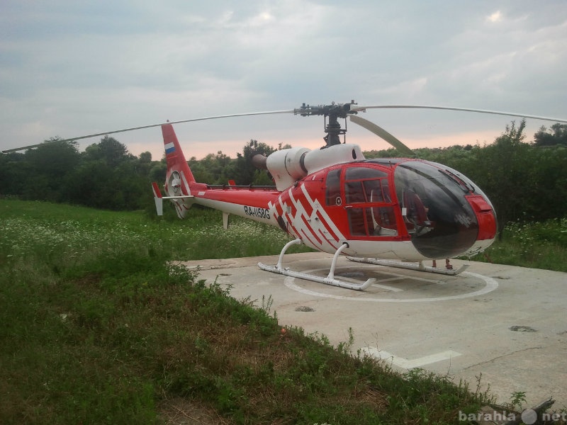 Предложение: Аренда вертолета газель SA 341 пять мест